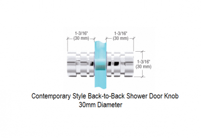 contemporary-style-back-toback-shower-door-knob